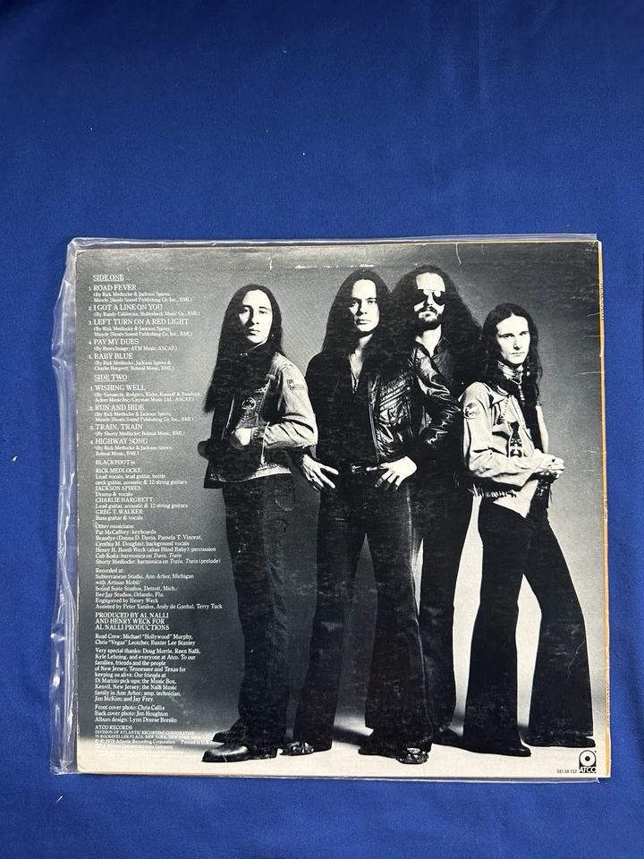 BLACKFOOT - Strikes- ATCO SD 38-112, 1979 Special Pressing, VG Foto 3 de 4