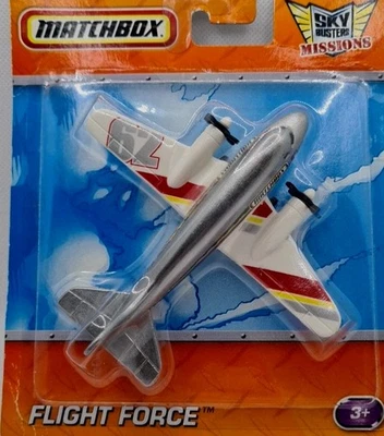MATCHBOX Sky Busters Missions Flight Force Plane 2011 Mint With Blister Pack - Image 1 of 4