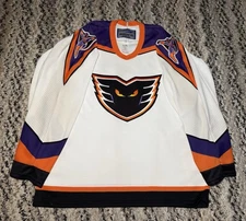 Bauer Authentic Philadelphia Phantoms 90s Vtg Hockey Jersey AHL Mens Medium