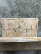 Fox & Fawn Educational Wooden Dies 9x5.5 scrapbooking ribbon bow