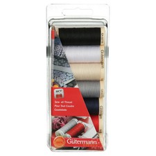 Gutermann Sew-All Polyester Thread Set - 7 Spools Basic New