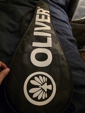 Oliver Squash Racket With Case Metacarbon Power 165 G Strike 5 Red And Silver