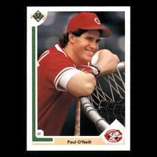 Paul ONeill #133 1991 Upper Deck Cincinnati Reds Baseball Card MLB