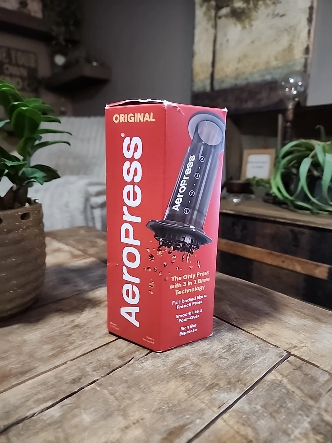AeroPress Original Coffee Press - All-in-One French Press