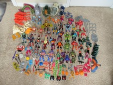 VINTAGE HE-MAN MOTU FIGURE, VEHICLE, PARTS LOT, ETC - MULTIBOT, MODULOCK