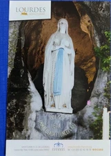 GREAT MADONNA OF LOURDES WITH ACT OF ENTRUSTMENT TO MARY