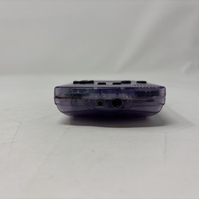 Nintendo Game Boy Color Clear Purple Handheld Console CGB-001 Tested