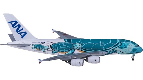 トイガン ANA Airbus A380 FLYING HONU 1:500 ANA Airbus A380 フライングホヌ 1:500 ScaleModelStore.com :: JC