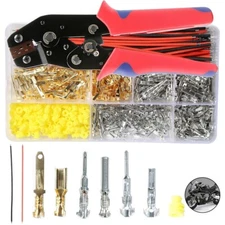 Car Auto Connector Male Female Electrical Wire Terminal Pin Plug Removal Crimper