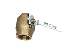 FULL PORT BALL BRASS VALVE FNWX410CL 2-1/2"
