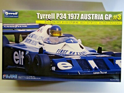 Fujimi 1 Scale Tyrrell P34 1977 Austrian Gp 3 Peterson Model Kit Ebay