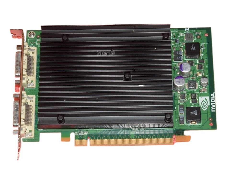 Nvidia Quadro NVS 440 256MB Dual DMS59 Quad Monitor PCIe Graphic Video Card - Image 2 of 4