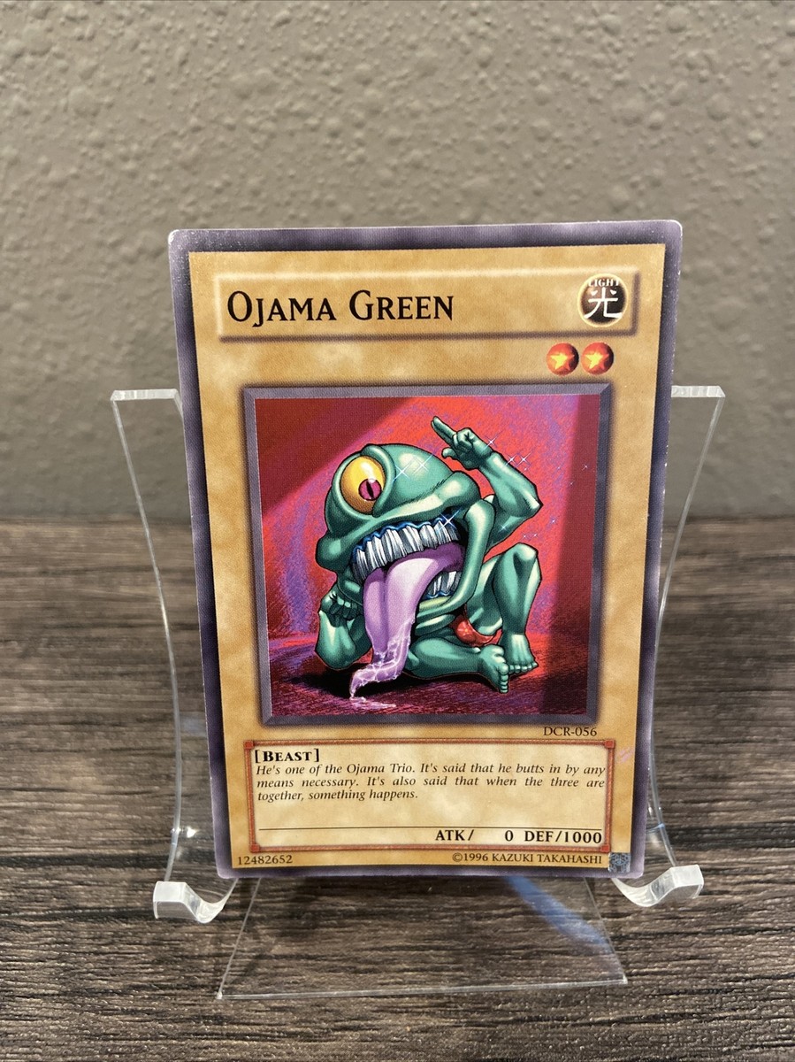 Yu-Gi-Oh! TCG Ojama Green Dark Crisis DCR-056 Unlimited Common, LP!! Yu-Gi-Oh! TCG Ojama Green Dark Crisis DCR-056 Unlimited Common, LP!!