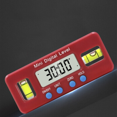 new Mini Digital Protractor Inclinometer Magnetic Angle Finder Level Gauge