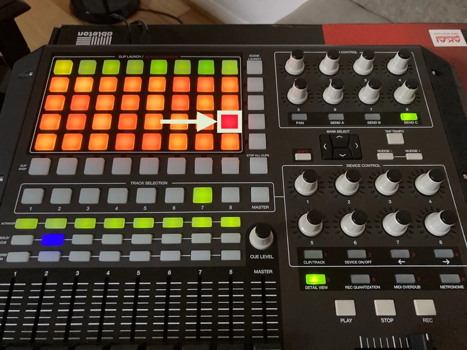 Akai Production APC40 MK1 ABLETON PERFORMANCE CONTROLLER *READ CONDITION* - Image 2 of 4