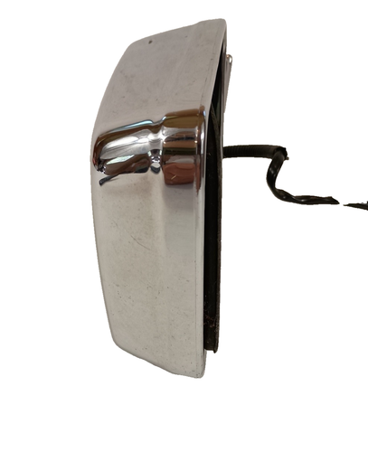 87-97 Nissan D21 Pickup Hardbody POWER Side Mirror Left Driver Chrome OEM - Picture 4 of 5