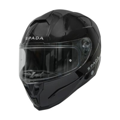 Spada Raiden 2 Integralhelm Motorradhelm Plain Gloss Black