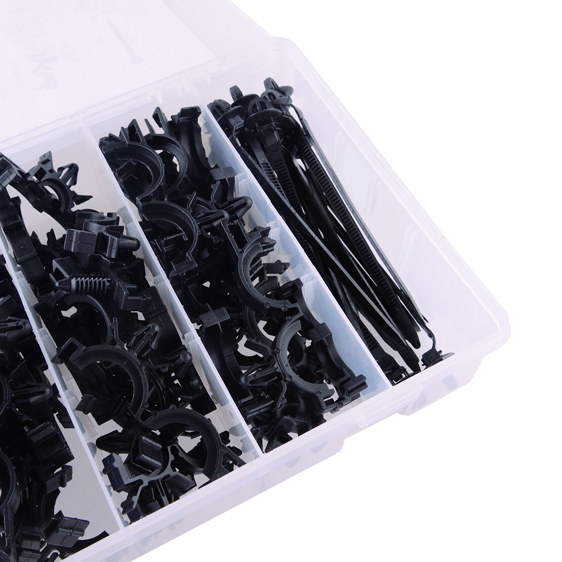 Wiring Harness Loom Routing Clips Assortment Convoluted Conduit Kit eBay