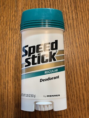 NEW Speed Stick Regular Men's Deodorant 3.25oz Vintage Advertising Prop