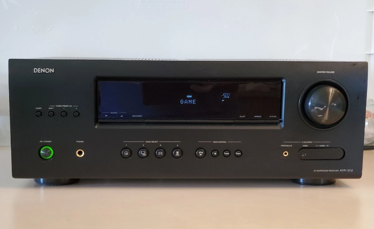 Denon avr best sale 1312