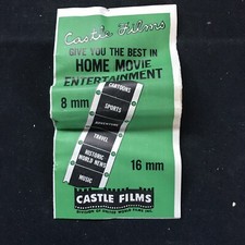 Castle film advertising insert