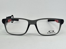 NEW Oakley Field Day XS OY8007-0250 Satin Gray Smoke 50.15.128 Youth Eyeglasses