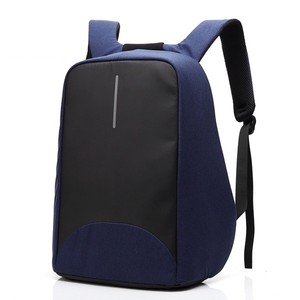 mochila antirrobo azul