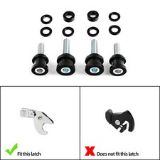 Black Docking Hardware Kit Fit For Harley-Dav...