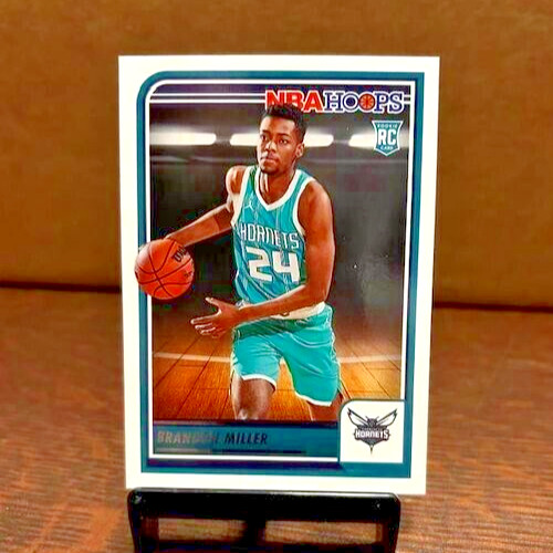 Brandon Miller 2023-24 Panini NBA Hoops Rookie #272 RC