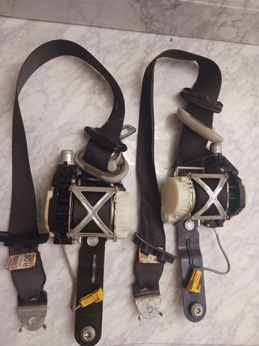 07-08 Escalade Silverado Tahoe CREW CAB Avalanche Front Left+Right Seatbelts OEM