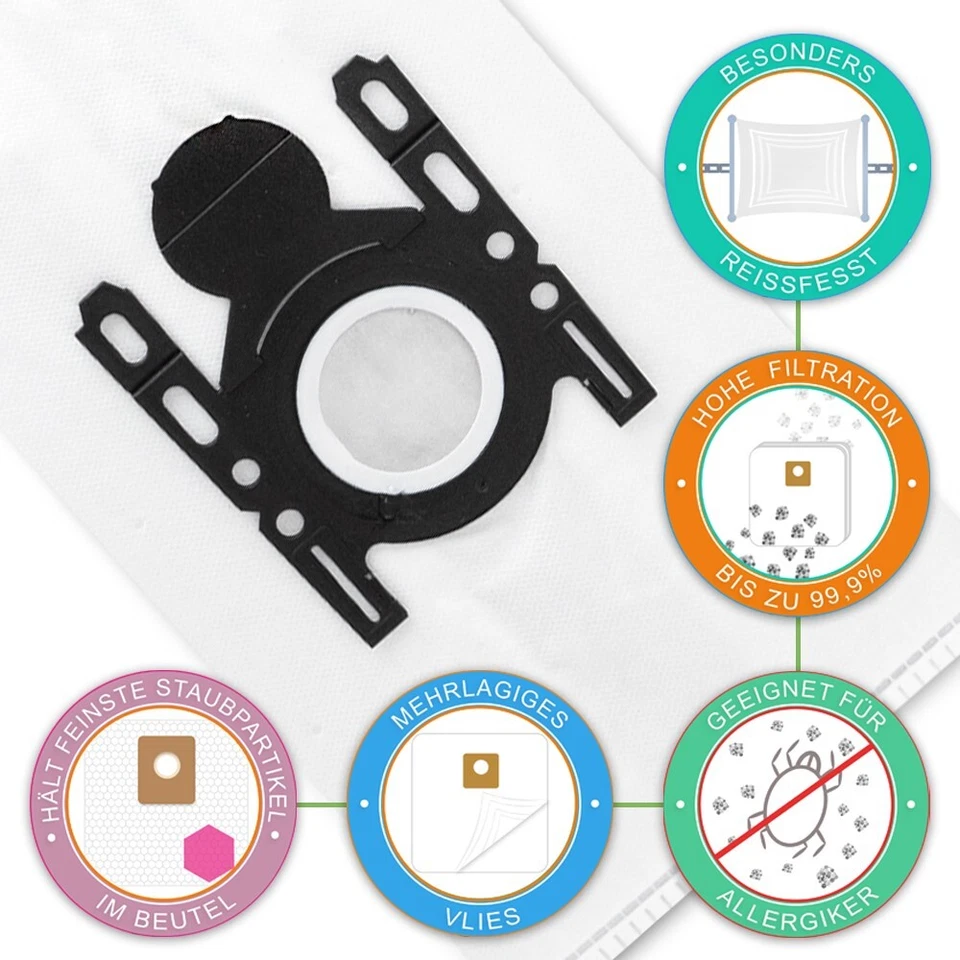 30 Filtertüten kompatibel zu Bosch MoveOn Mini BGL25A Staubsaugerbeutel - Bild 2 von 4