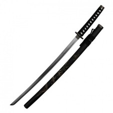 40" Training Practice Display JAPANESE DRAGON KATANA SWORD w/Tsuba & Scabbard