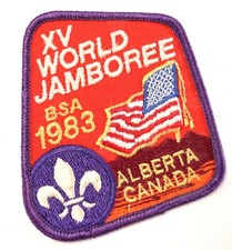 Vintage 1983 World Jamboree XV Alberta Canada...