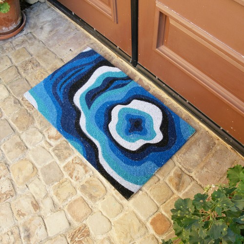 Rubber-Cal "Obscure Dimension" Modern Doormat - Picture 5 of 5