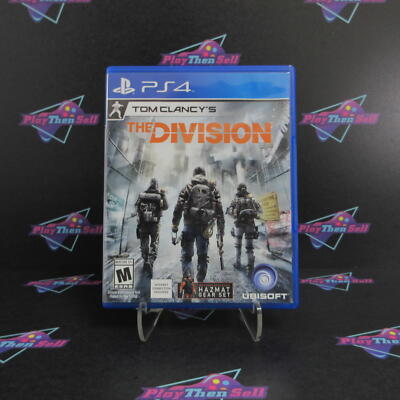 Tom Clancy's The Division PS4 PlayStation 4 Complete - 1 Year Warranty EX Cond