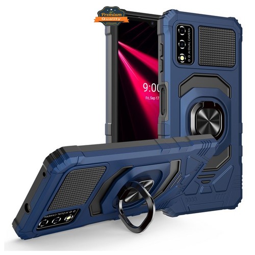Für TCL ION V Hybrid Magnet Auto Halterung Ring Ständer Panzer Hülle Cover - Bild 3 von 55