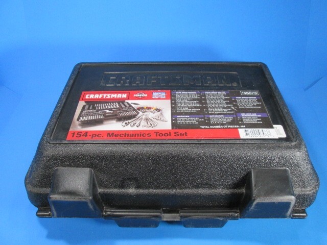 CRAFTSMAN　工具 Vtg CRAFTSMAN 157pc Mechanics Tool Set w/Case - Metric & SAE