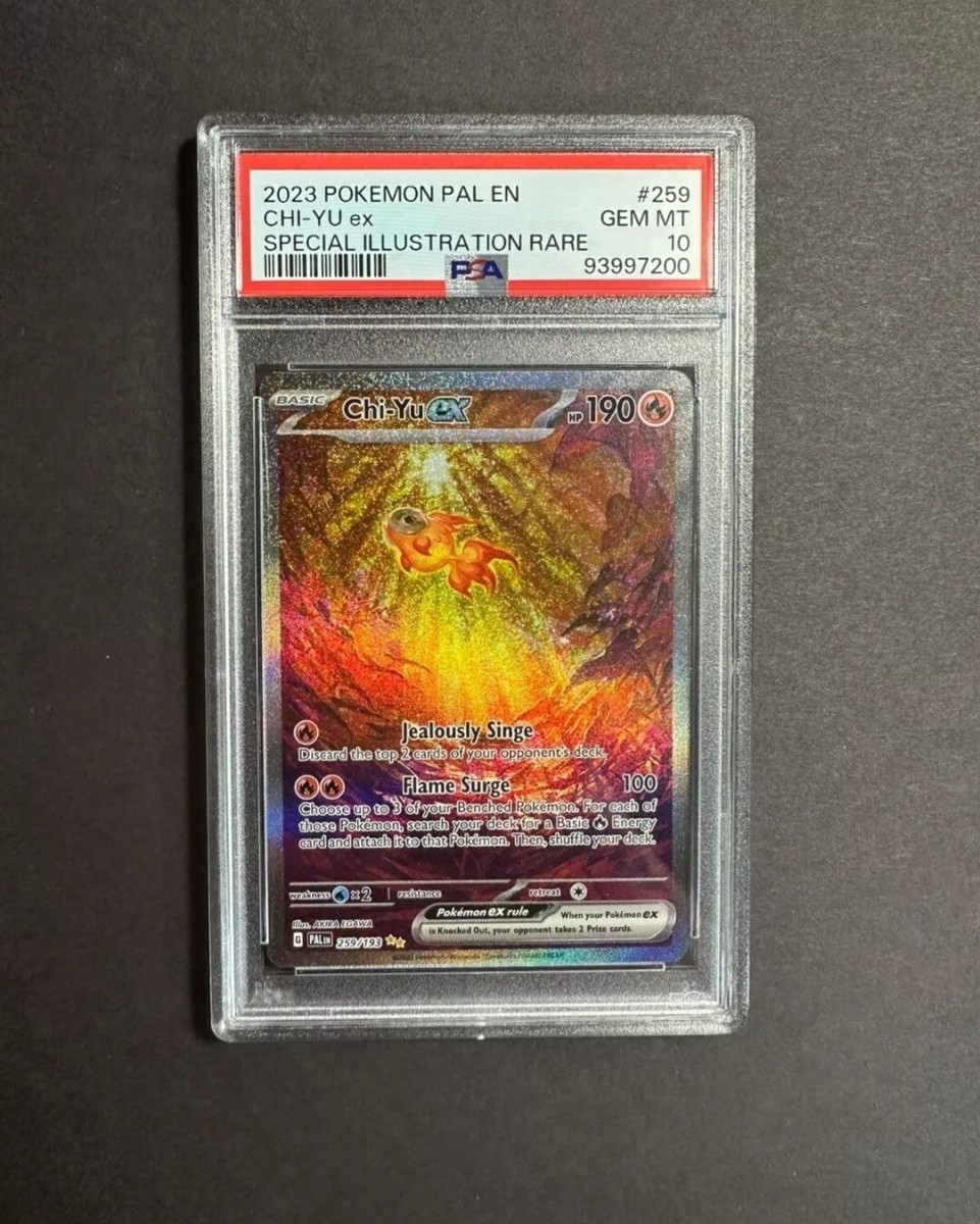 PSA 10 CHI-YU EX # 259/193 POKEMON PALDEA EVOLVED SPECIAL PSA 10 CHI-YU EX # 259/193 POKEMON PALDEA EVOLVED SPECIAL