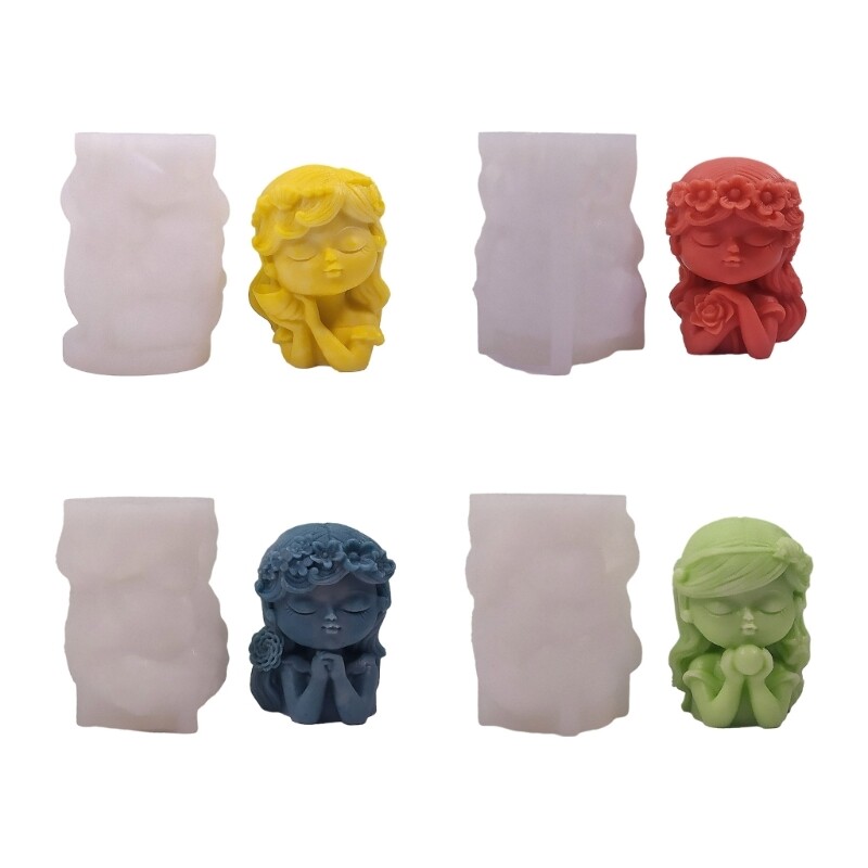 3D Princess Epoxy Resin Silicone Mold for Fondant Cake Mould DIY Molds