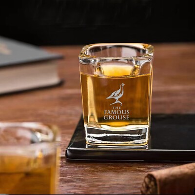 FAMOUS GROUSE Whiskey Shot Glass