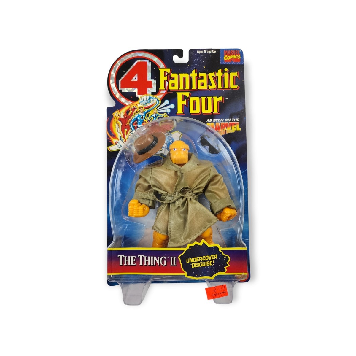 1995 Toy Biz Fantastic Four The Thing II Action Figure Marvel