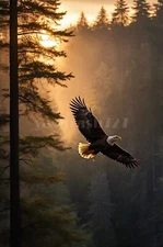 Digital Image Picture Photo Wallpaper Background Desktop Art Eagle Bird