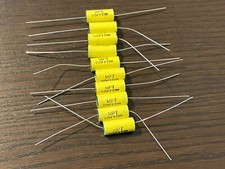 Qty 10 New .15 uf 630v Yellow Film Capacitors Guitar Tube Amp Tone 154K
