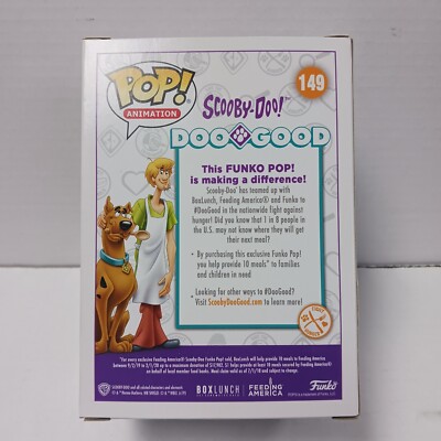 Funko Pop! 51668 Scooby Doo Purple Bats Artist Series Exclusive #12