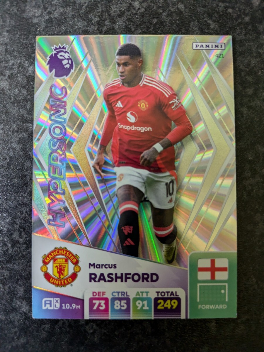 Hypersonic Marcus Rashford Panini 2024/2025 Adrenalyn XL 24