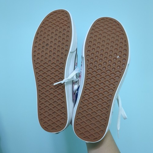 Vans Women's 9.5 Tropical Floral Old Skool Lace Up Low Sneakers Shoes Men's 8 - Bild 4 von 5