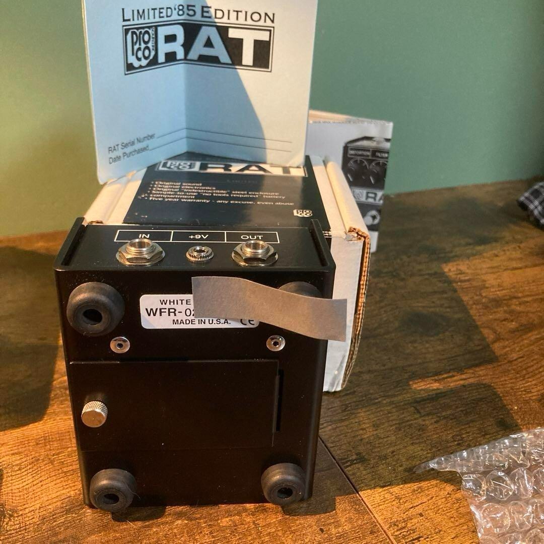 Proco RAT LIMITED '85 EDITION ホワイトフェイス‼️ Pro Co Limited Edition Reissue '85 Whiteface RAT | Sweetwater