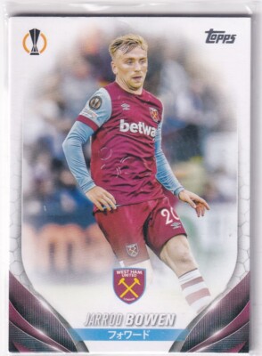 Topps 2024 CL Club Competition Japan UEFA Euro No. 158 Jarrod Bowen
