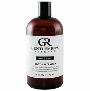 men's natural face wash
