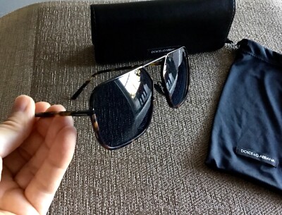 $475 Authentic DOLCE & GABBANA Aviator Tortoise / Havana  display picture 1